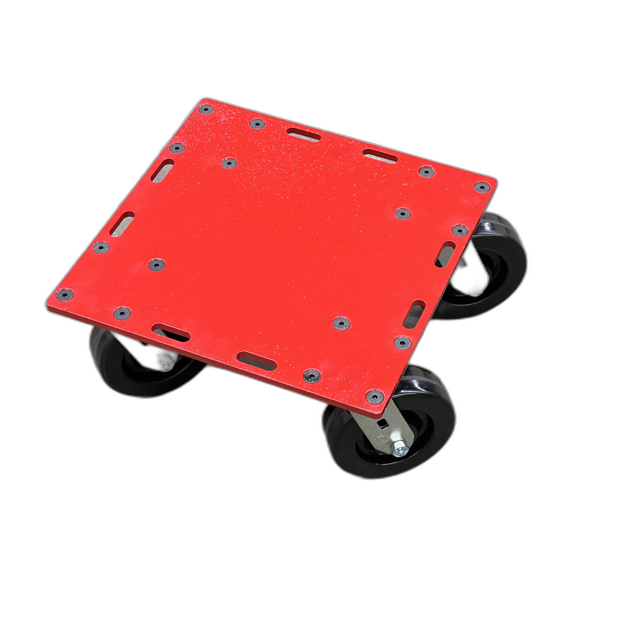Merrick Industrial Dolly - 4000-Lb. Capacity, Slotted, 6in. Swivel Casters, Model# M998066